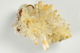 Stunning, Mango Quartz Crystal Cluster - Cabiche, Colombia #188377-2